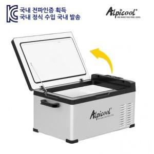 알피쿨 캠핑쿨러 포터블냉장고 휴대용 냉장고 차량용 냉장고 220V 25L_MC