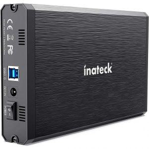 Inateck 3.5 하드 드라이브 인클로저 알루미늄 USB 3.0 Sata HDD 인클로