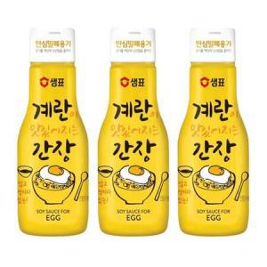 샘표 계란이 맛있어지는 간장 200ml x 3개