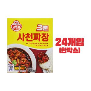 오뚜기 3분 사천짜장 200g 24개