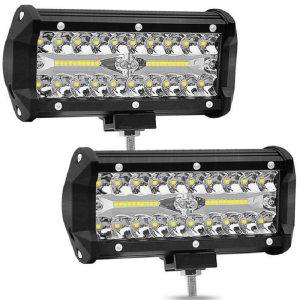 7 인치 120W 콤보 Led 라이트 바 오프로드 운전에 대 한 스포트 홍수 빔 보트 자동차 트랙터 트럭 4x4 SUV