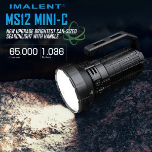 IMALENT MS12 Mini-C 충전식 전술 손전등 65000루멘