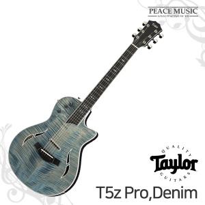 테일러 하이브리드 기타 T- 5z Pro,Denim TAYLOR T5z Pro,Denim T5 전용 픽업