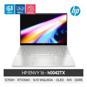 HP ENVY 16-h0042tx 노트북i716GB512GB3060OLED터치실버윈도우포함