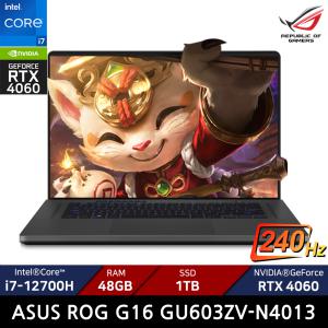 ASUS ROG G16 GU603ZV-N4013/RAM 48GB/SSD 1TB/ +백팩_마우스증정