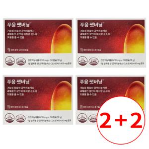 닥터블릿 푸응 팻버닝 CLA 다이어트 600mg X 30캡슐 [ 4박스 ]