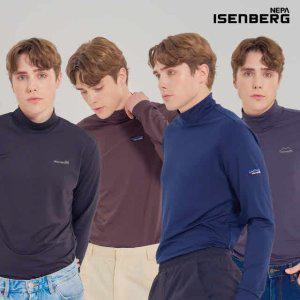 [NEPA]네파 ISENBERG 24FW 최신상! 기능성 에어로웜 긴팔티셔츠 4종, 남성