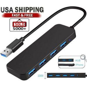 DBHYPE USB 3.0 Hub 4-Port Splitter Expander for LAPTOP 랩탑 노트북s 플래시 Drive HDD 하드디스크[세금