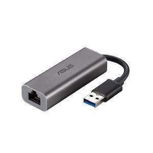 ASUS 2.5G 이더넷 USB 어댑터 유선 LAN 네트워크 연결 1G 100Mbps에서 하위 호환 가능 게이밍에 이상적 맥