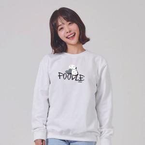 [BZF7830K_49]강아지 푸들 poodle 애완견 후드티 가족티