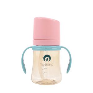 릴팡 티어제로 삶아서 소독하는 슈퍼소프트 양손 PPSU빨대컵(200ml) 샤인핑크 LF5487