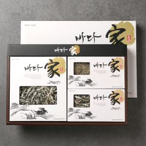 [작심밀도]정성애찬 대멸치 450g + 중멸치 300g + 소멸치 300g + 쇼핑백