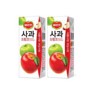 롯데 델몬트 드링크 사과 190mlx24팩x3박스