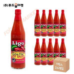 리고 루이지애나 엑스트라 핫소스 177ml 한박스 (177ml x 24ea)