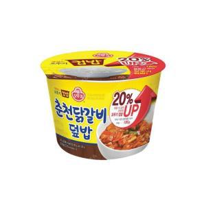 오뚜기 컵밥 춘천닭갈비덮밥 310g x 12 무