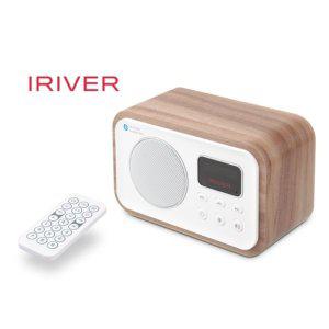 [멸치쇼핑]IRIVER)Wooden box 블루투스 스피커 라디오(IR-R1000)