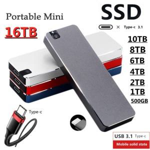 외장하드ssd USB 2tb 4tb Portable 노트북 컴퓨터