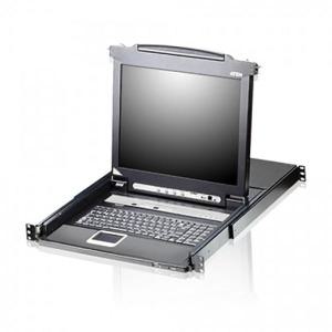 ATEN CL5708M 17인치 8포트 PS/2-USB VGA LCD KVM 스위치