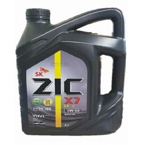 SK ZIC ZIC X7 LS 5W30 6L가솔린 디젤DPF CPF합성유