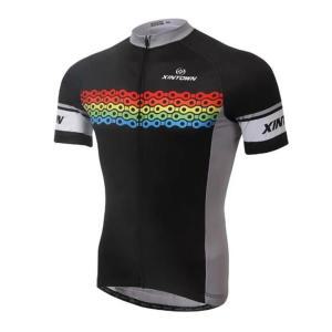 XINTOWN 팀 사이클링 저지 스포츠 의류 Ropa Ciclismo 자전거 반소매 반바지 세트 S XXXL