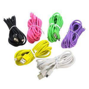 100 개몫 1M 2M 3M 긴 5Pin 마이크로 USB 케이블 삼성 Xiaomi  화웨이HTC 안드로이드 USB 코드 데이터 동기