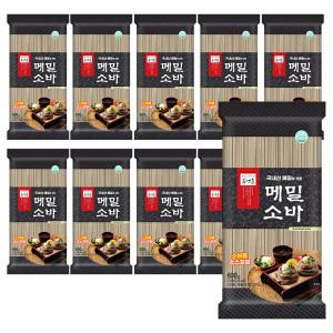 봉평촌 메밀소바 600g, 10개(+소스포함)