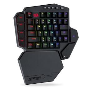 Redragon K585 DITI 한손 RGB 기계식 게이밍 키보드 타입C 프로 키패드 온보드 매크로 키 7개 탈부착 손목