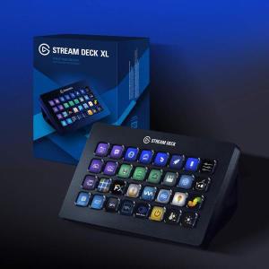 Elgato 스트림 데크 XL 어드밴스드 스튜디오 컨트롤러 OBS Twitch 유튜브와 같은 앱 및 소프트웨어 트리거