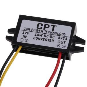 DC-DC 컨버터 레귤레이터 전원 공급 장치 모듈 자동차 LED 디스플레이 CPT-UL-1 12V ~ 5V 3A 15W