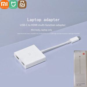 샤오미 Mijia Smatr 노트북 USB C HDMI 다기능 어댑터 4K 3 0USB 미 에어 PC용