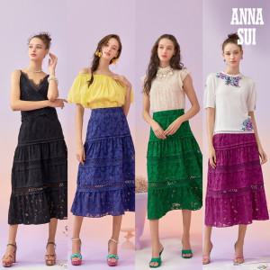 ANNA SUI 썸머 자카드 스커트 1종