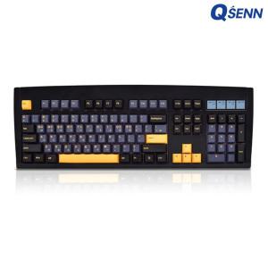 QSENN DT35 104 가스켓 유무선 기계식 블랙 (애플민트축)