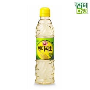 [XBH9K373_47]오뚜기 현미식초 500ml X 3개 식초대용량 양념