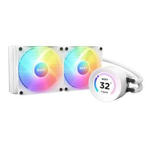 NZXT Kraken Elite 240 RGB RLKR24EW1 240mm AIO CPU 쿨러 맞춤형 2.36인치 LCD 디스플레이 고성능 펌프 F1