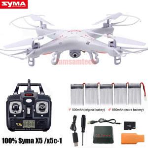 SYMA X5C/ X5C 1 탐험가 드론 2 4G 4CH 6 축 자이로 RC 쿼드콥터 0MP HD 카메라 RTF 헬리콥터 아이