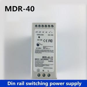 파워서플라이 MDR-40 Din 레일 전원 공급 장치 40W 12V 3.33A, 24v 1.7a 스위칭 AC 110v/220v 변압기 DC 12