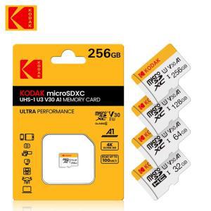 오리지널 KODAK 메모리 카드, 마이크로 SD UHS-I C10 A1 V30 TF Trans Flash, 64GB, U3,