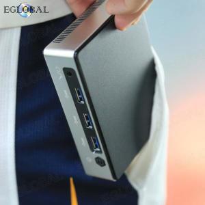 EGLOBAL NUC 미니 PC i7 1060NG7 LPDDR4 RAM, 2TB NVMe SSD, 윈도우 11 데스크탑 컴퓨터, 게임용 HDMI2.0 C