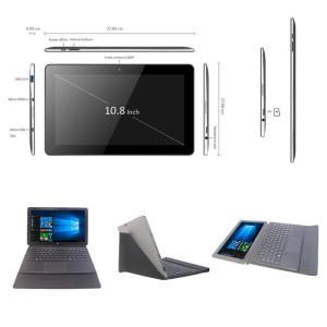 인텔 X5 Z8350 쿼드 코어 태블릿 PC, 64 비트, 10.8 인치, 윈도우 1366x768 픽셀, 6000mAh, 2GB RAM, 도매