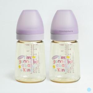 마더케이 신생아 아기 배앓이 PPSU 젖병 트윈팩 180ml