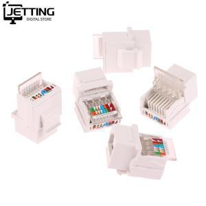 케이블 RJ45 커넥터 정보 소켓 컴퓨터 콘센트 어댑터 잭, 도구 필요 없는 CAT5E UTP 네트워크 교체, 5 개