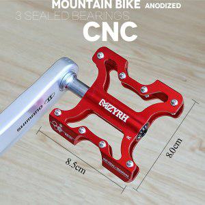 호환 MZYRH 자전거 페달 Ultralight Anti-slip CNC BMX MTB 도로 사이클링 3 밀폐형 베어링 부품 MZ-715