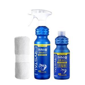 크리스탈코트플러스 500ML +리필 300ML +극세사타월_MC