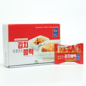 동결건조 김치 블럭 10g 8개입 여행용김치