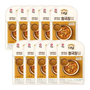 다담 청국장찌개 양념 130G X10