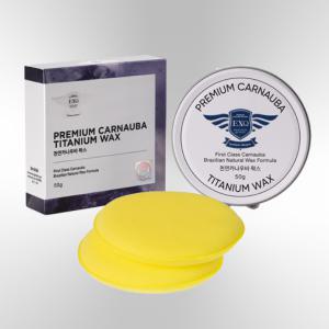 이엑스큐 프리미엄 카나우바 티타늄 고체왁스 EXQ CARNAUBA TITANIUM WAX SN9096(50g) 자동차 메탈릭