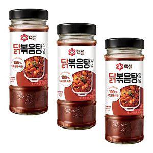 [CJ제일제당]백설 닭볶음탕양념 (490g*3병)