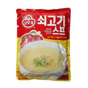 오뚜기쇠고기스프가루 경양식집 소고기스프분말 파우더 1kg