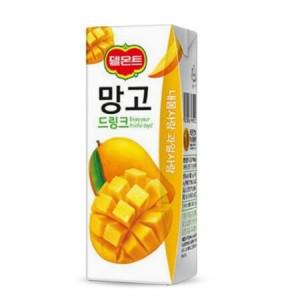 델몬트 망고 드링크 190ml 48팩