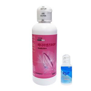 메디아렌즈 RGP 하드렌즈용액 150ml X 1개 + 메디 RGP 크리너 60ml